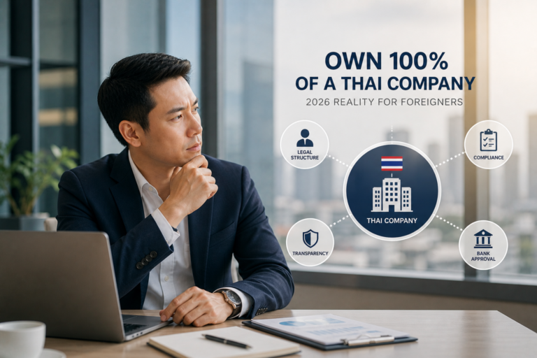Open Thai company full owner can or cannot