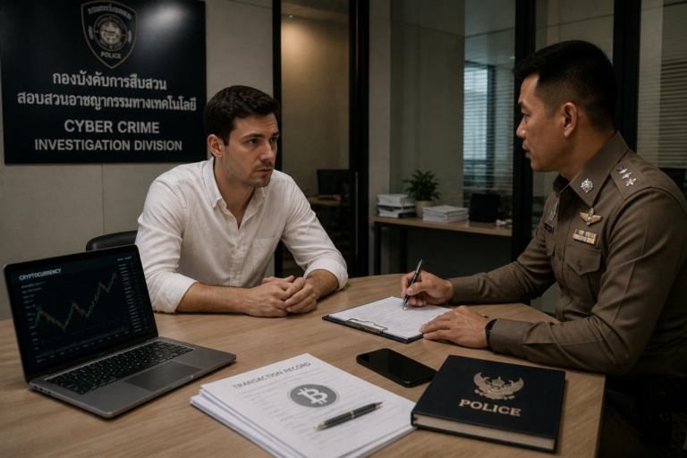 Thai Police Asking About Your Crypto Transfers
