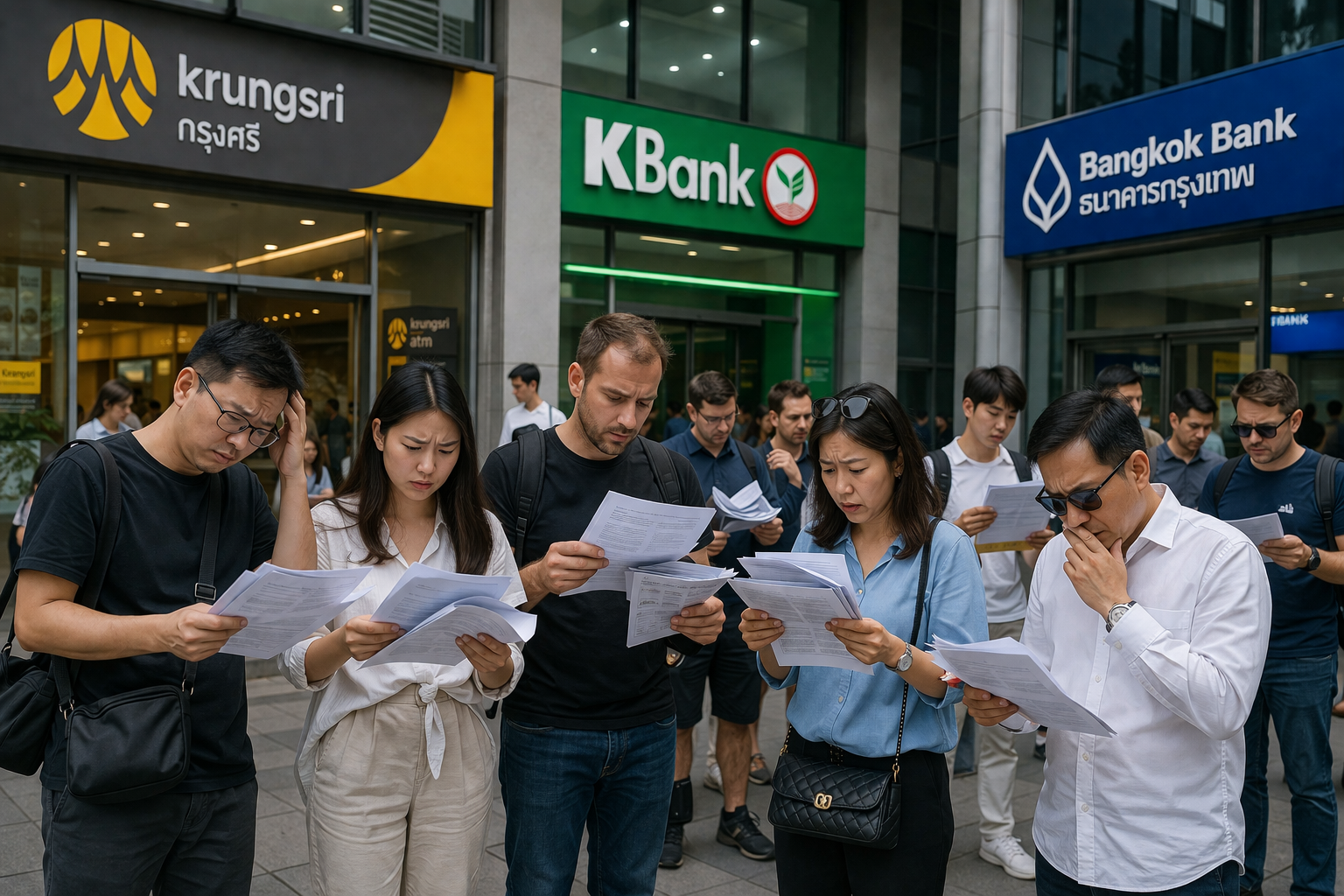 Which documents source of Funds should provide to Thai Banks?
