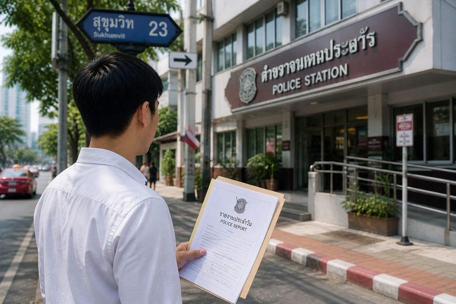 在泰国,你可以忽视一份警方报告吗? 究竟会发生什么?