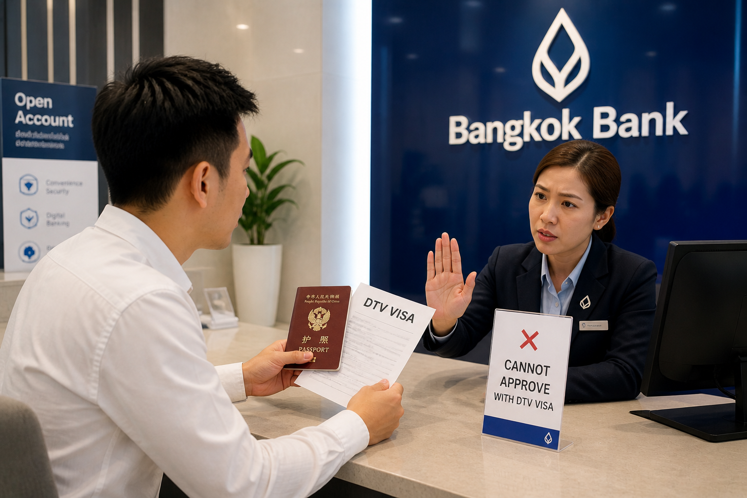 Can You Open a Thai Bank Account with a DTV Visa?