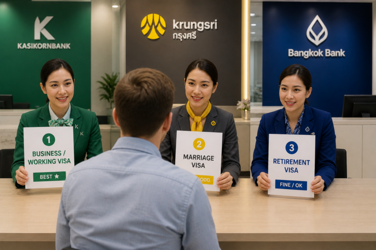 Which Visas Actually Work for Opening a Thai Bank Account