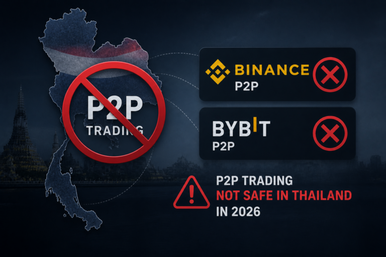 Is Binance or Bybit P2P Safe in Thailand? Why Thai Banks Freeze Accounts After P2P Trades