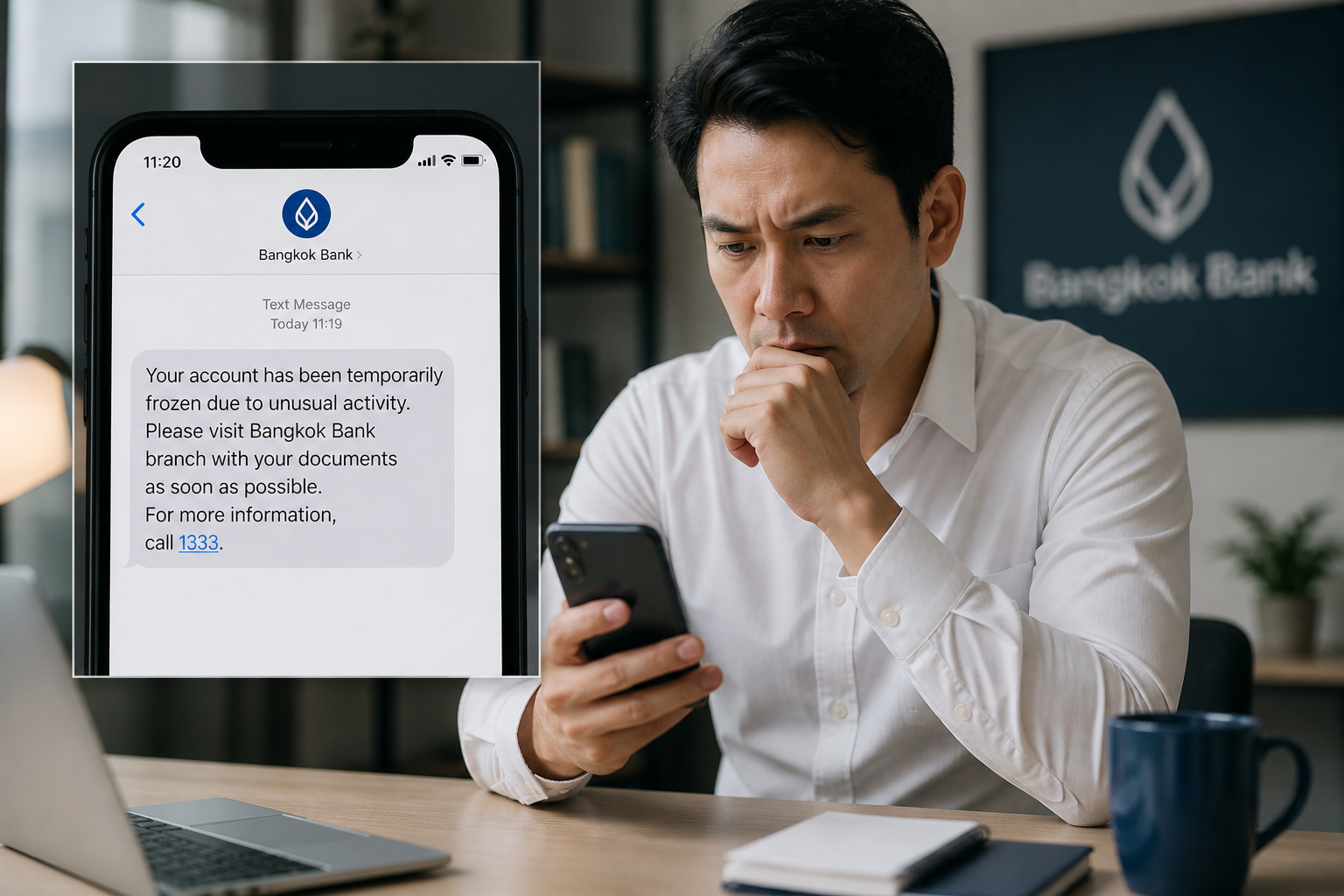 Why You Cannot Ignore a Thai Bank Warning SMS or Call? - UnblockPro ...