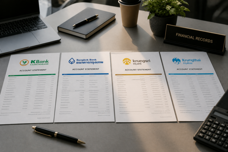 Why Your Bank Statement Matters in Thailand