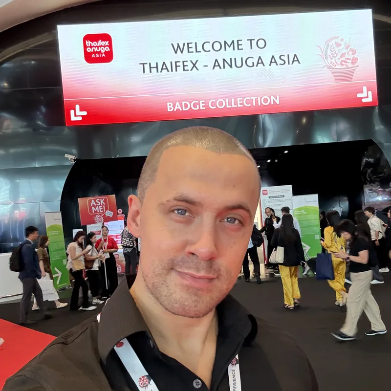 UnblockPro.Asia创始人在曼谷THAIFEX – Anuga Asia展会